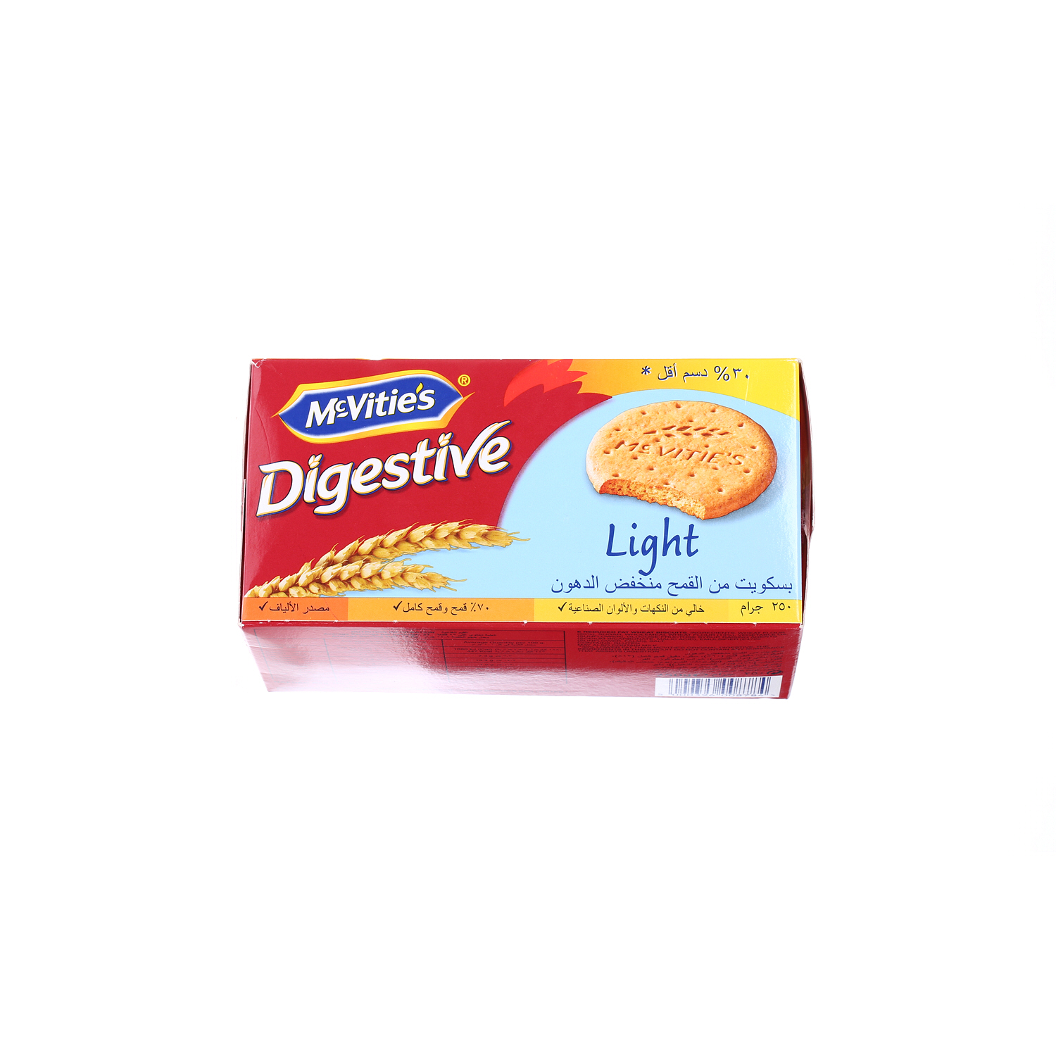 Mcvities Digestive Light Biscuits 250 g