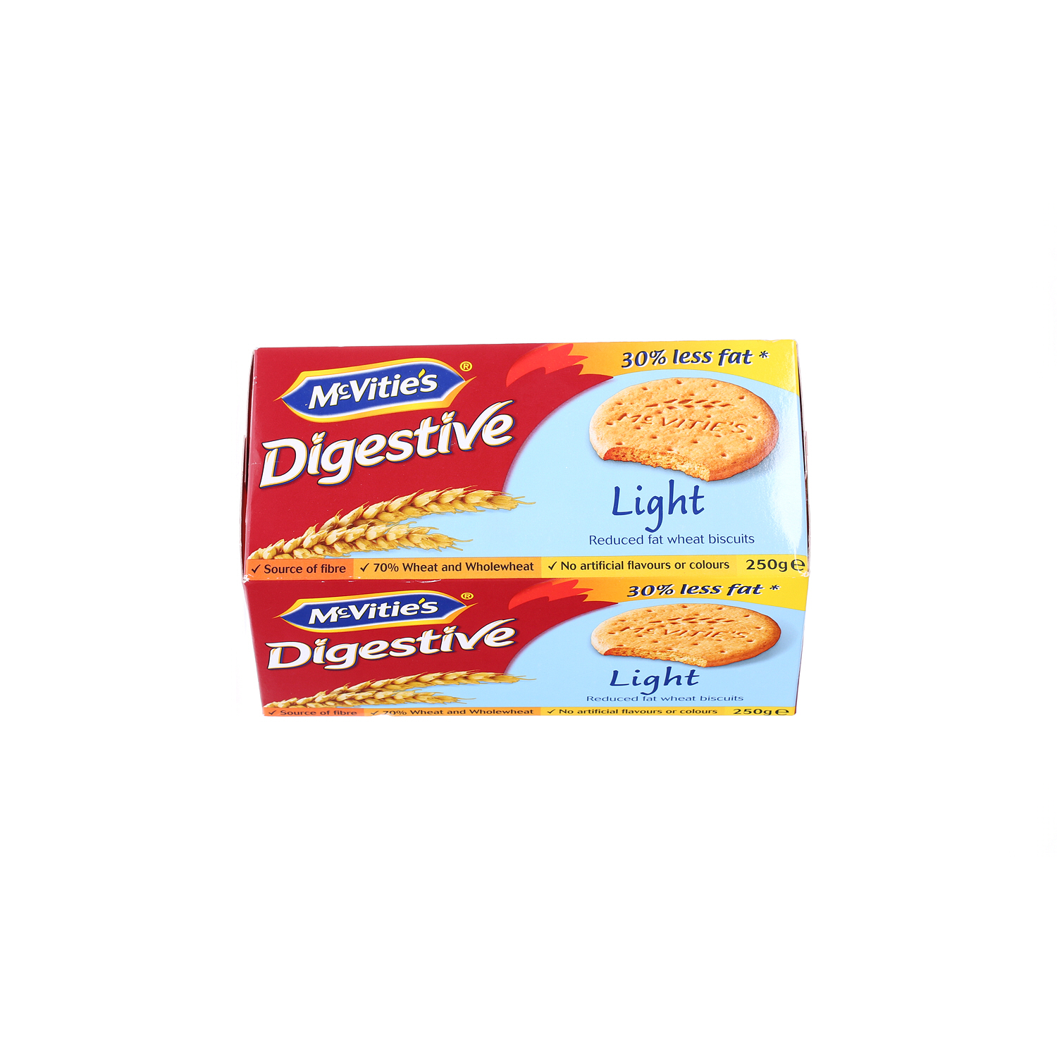 Mcvities Digestive Light Biscuits 250 g