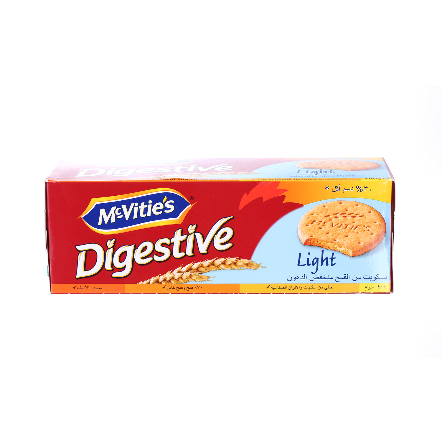 Mcvities Digestive Light Biscuits 400 g