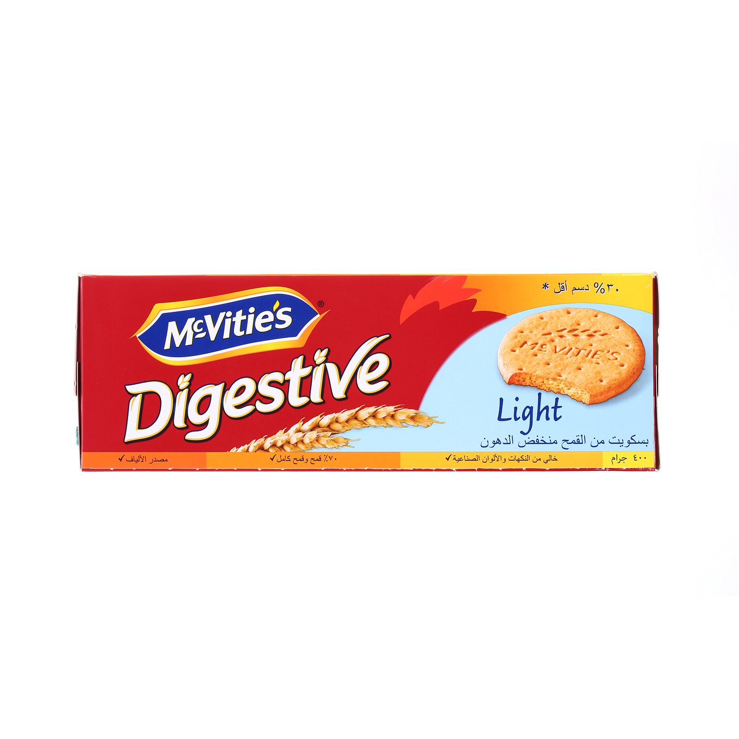 Mcvities Digestive Light Biscuits 400 g