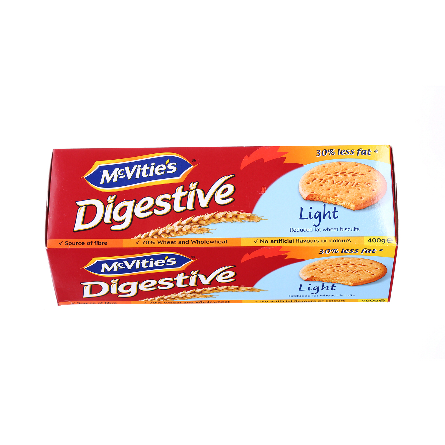 Mcvities Digestive Light Biscuits 400gm