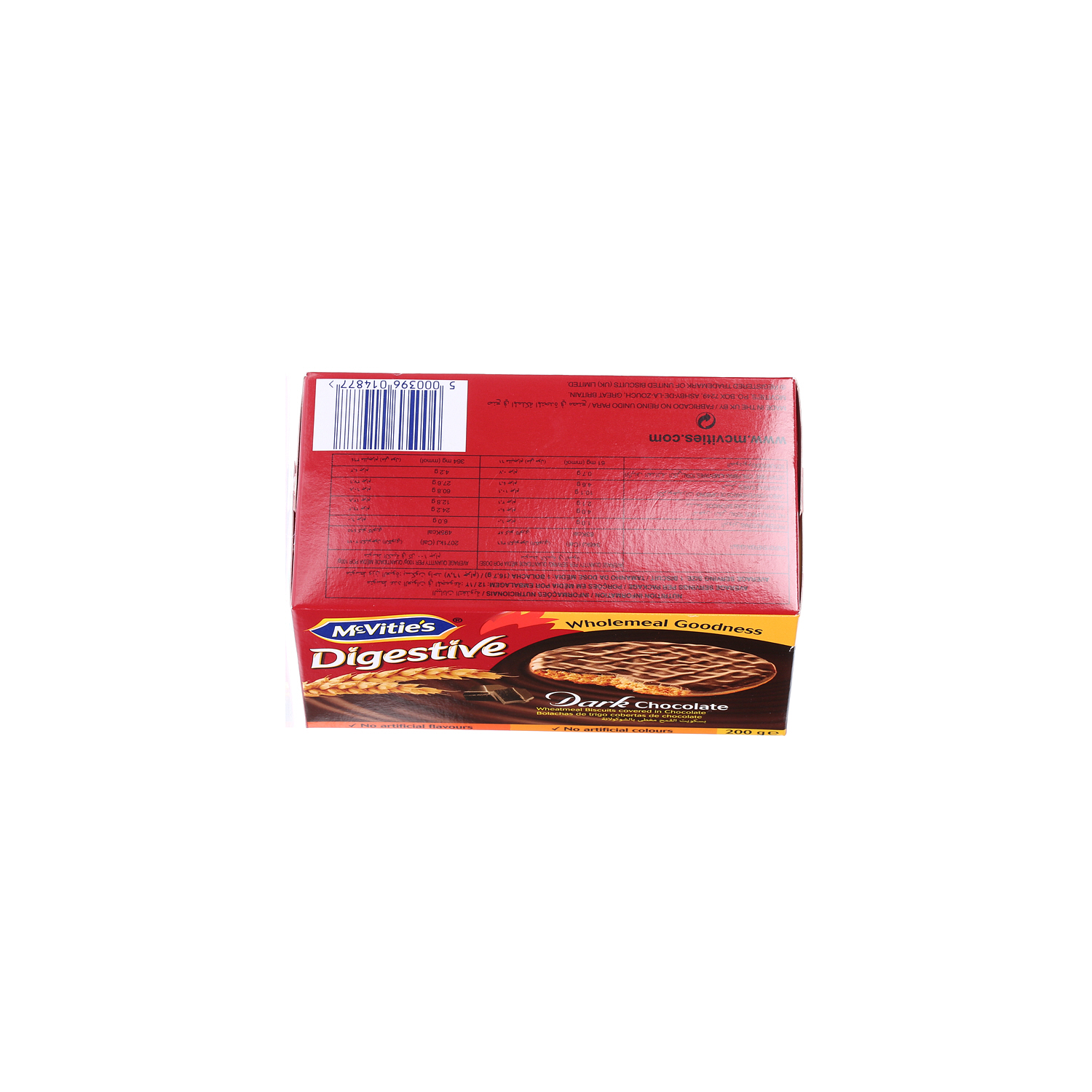 Mcvities Digestive Choco Plain 200 g