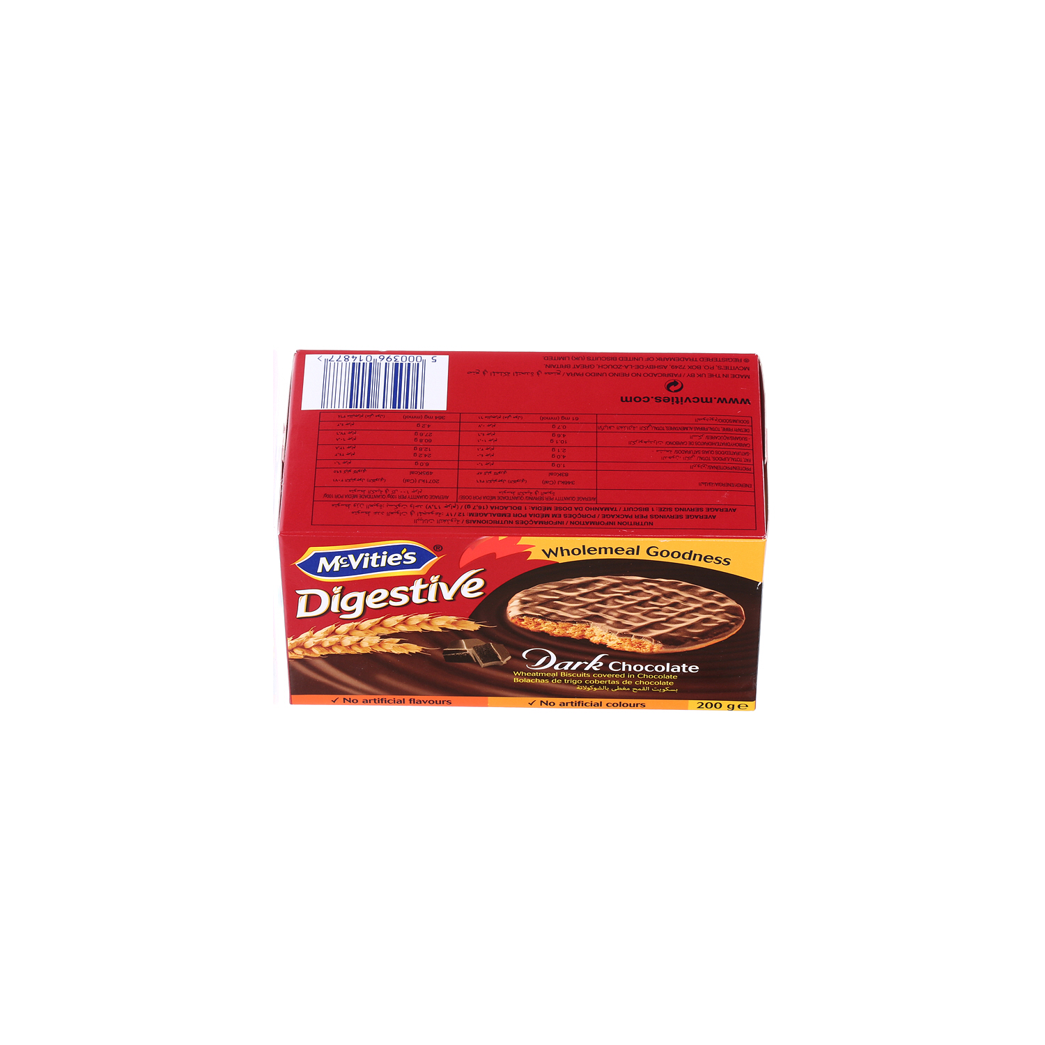 Mcvities Digestive Choco Plain 200 g