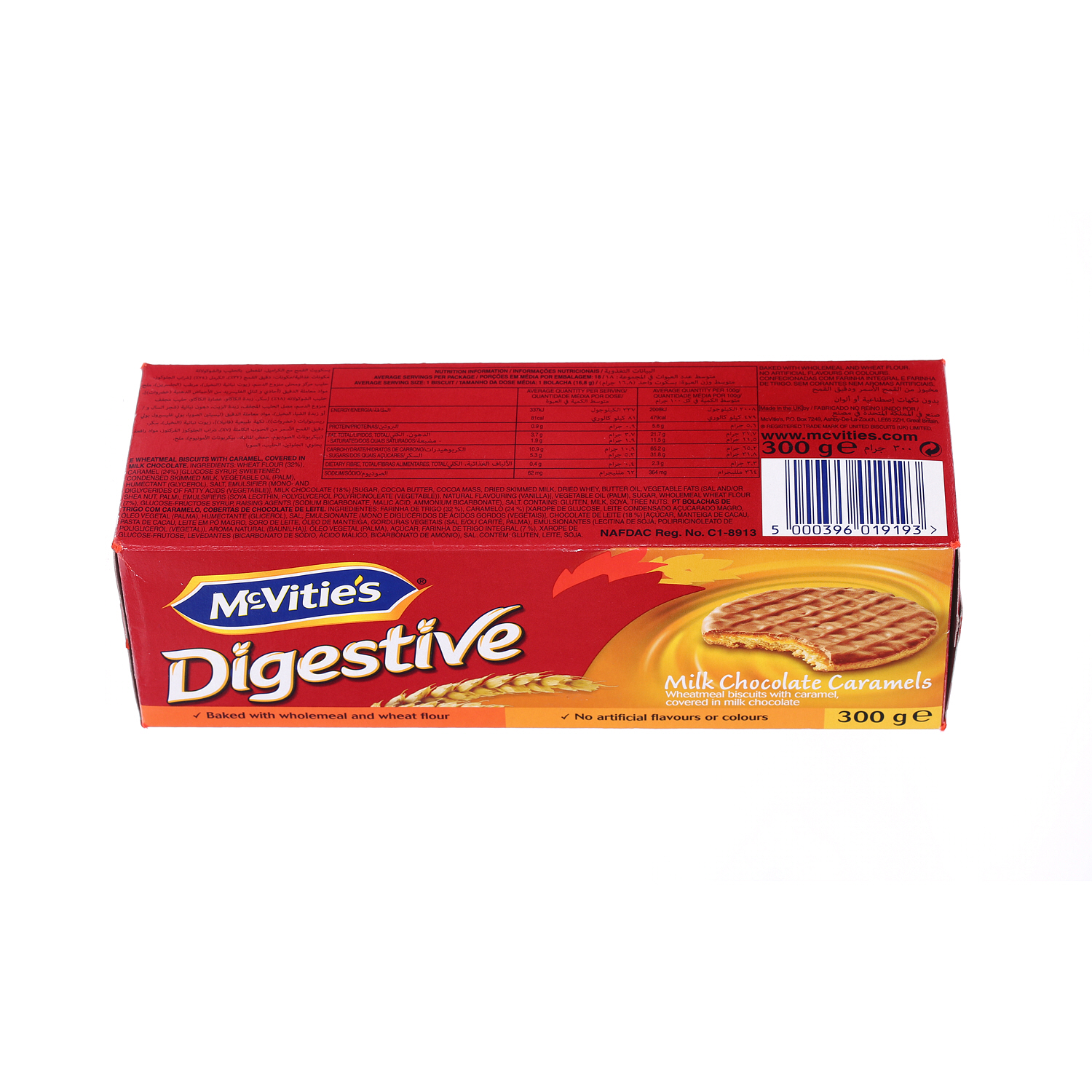 Mcvities Milk Chocolate Caramels Biscuits 300 g