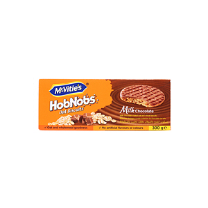 Mcvities Hobnobs Milk Choco 300 g