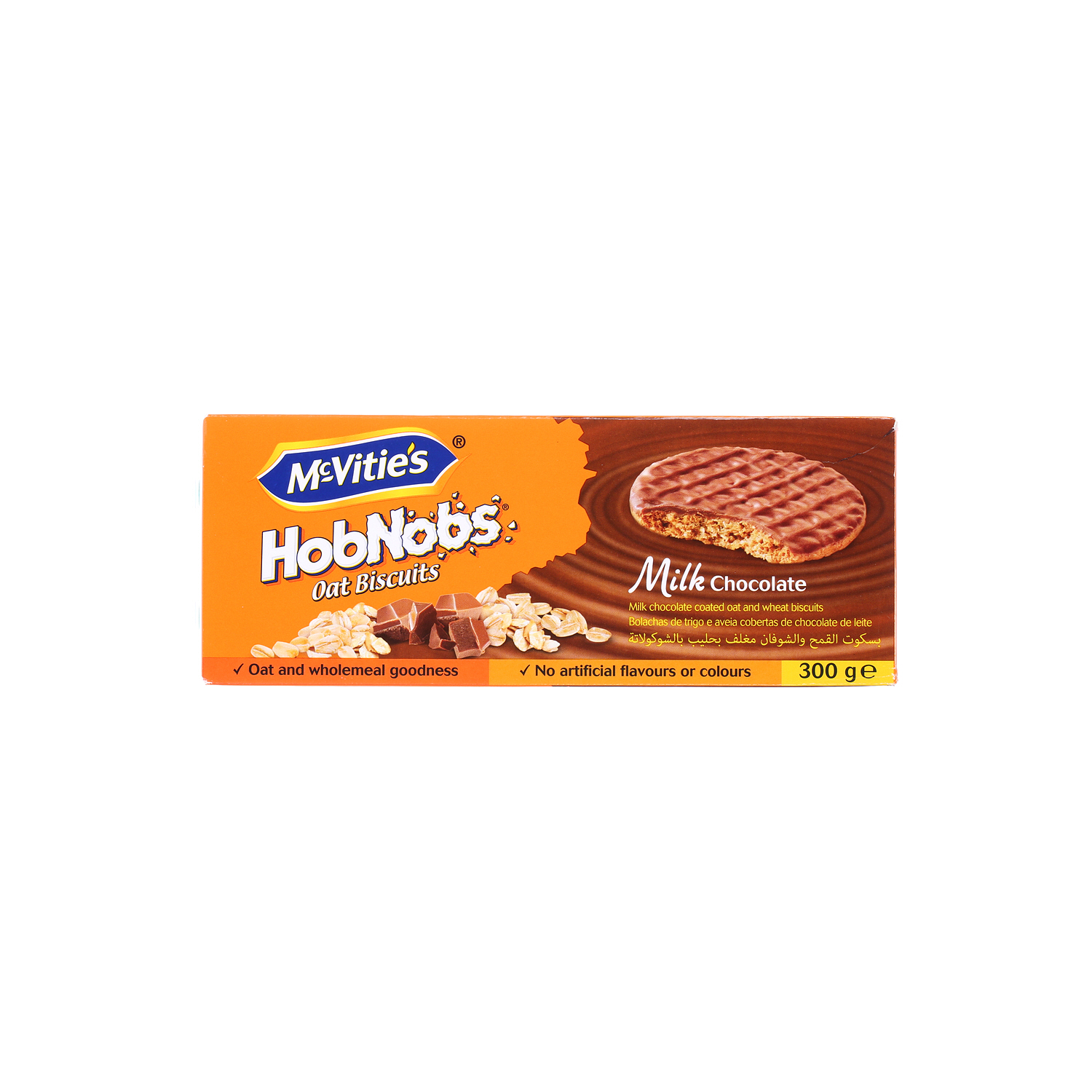 Mcvities Hobnobs Milk Choco 300 g