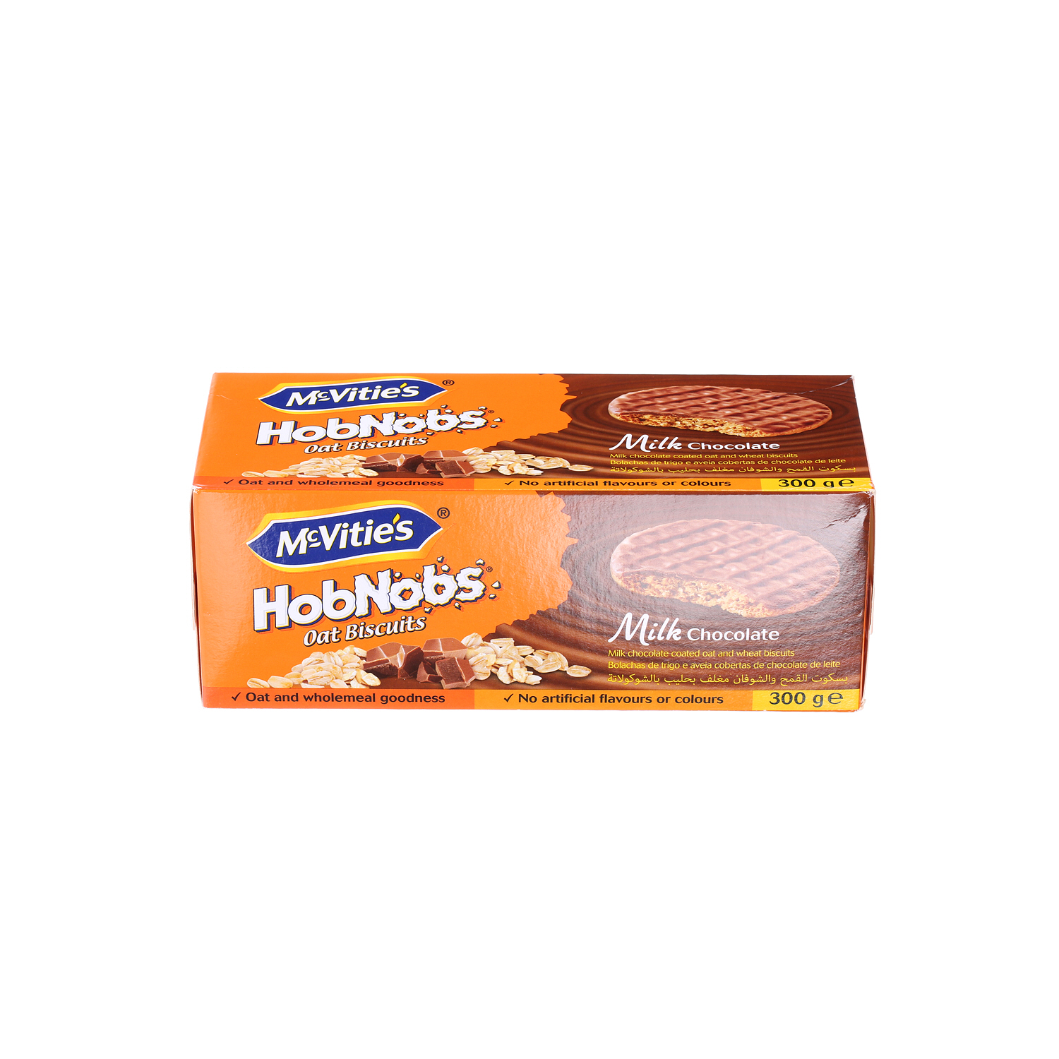 Mcvities Hobnobs Milk Choco 300 g