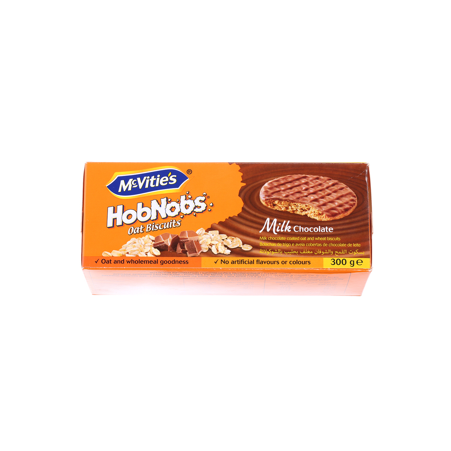 Mcvities Hobnobs Milk Choco 300 g