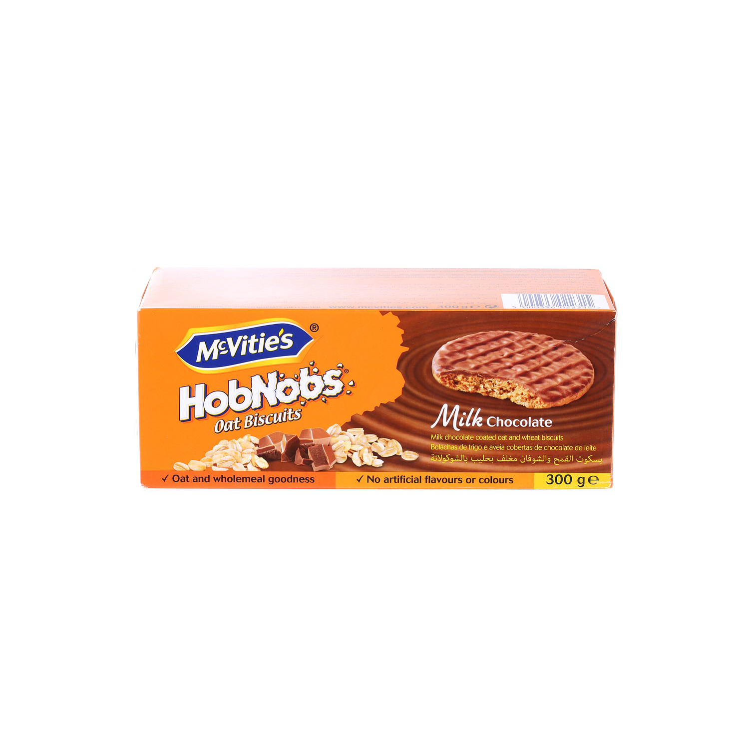 Mcvities Hobnobs Milk Choco 300 g