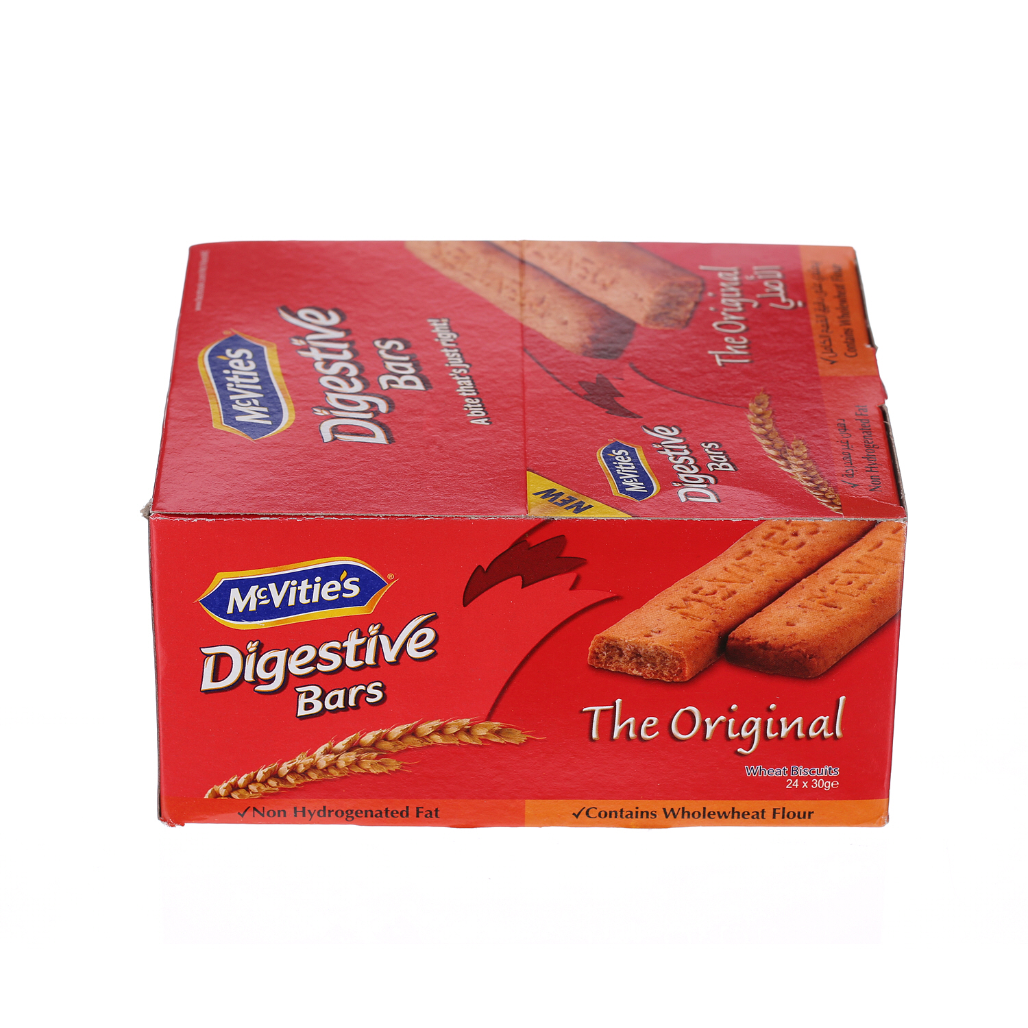 Mcvities Digestive Bar Original 30gm × 24'S