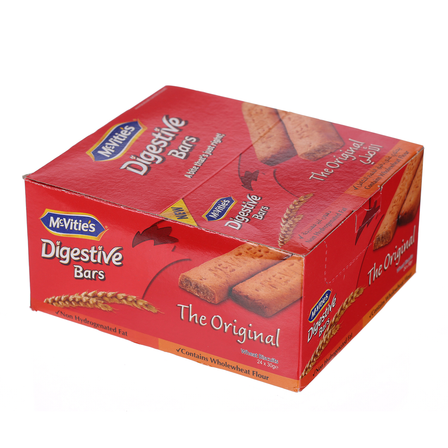 Mcvities Digestive Bar Original 30gm × 24'S