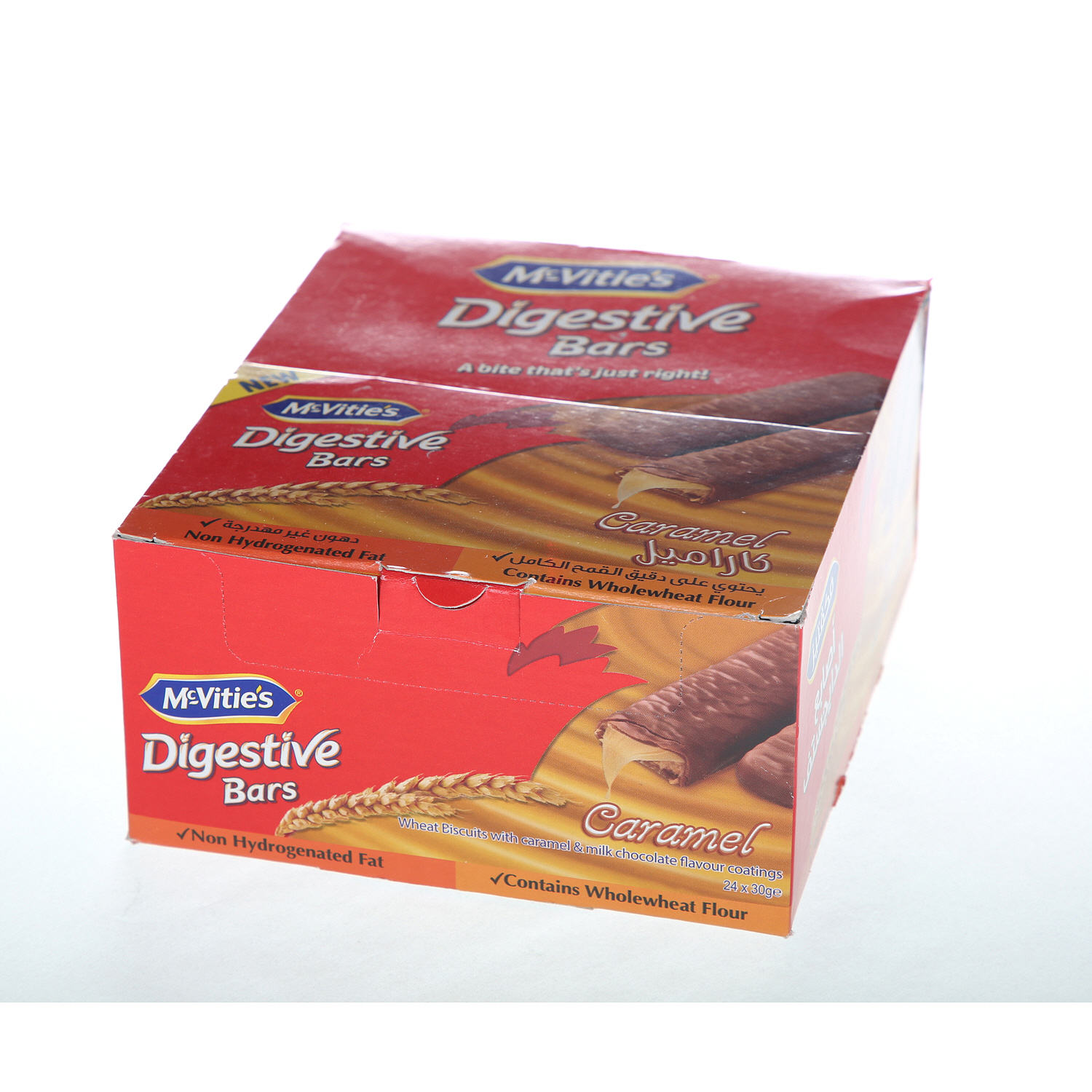 Mcvities Digestive Bar Caramel 30gm × 24'S