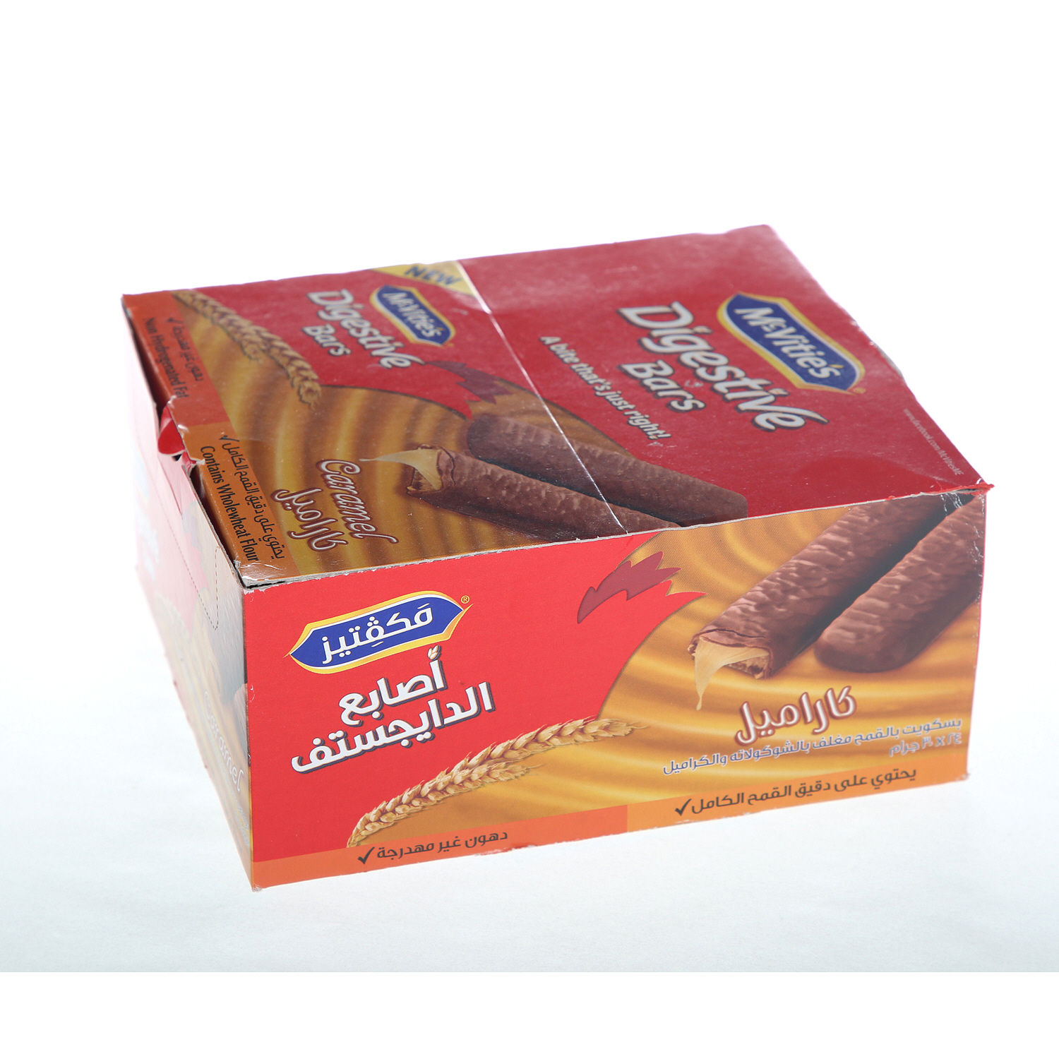 Mcvities Digestive Bar Caramel 30gm × 24'S