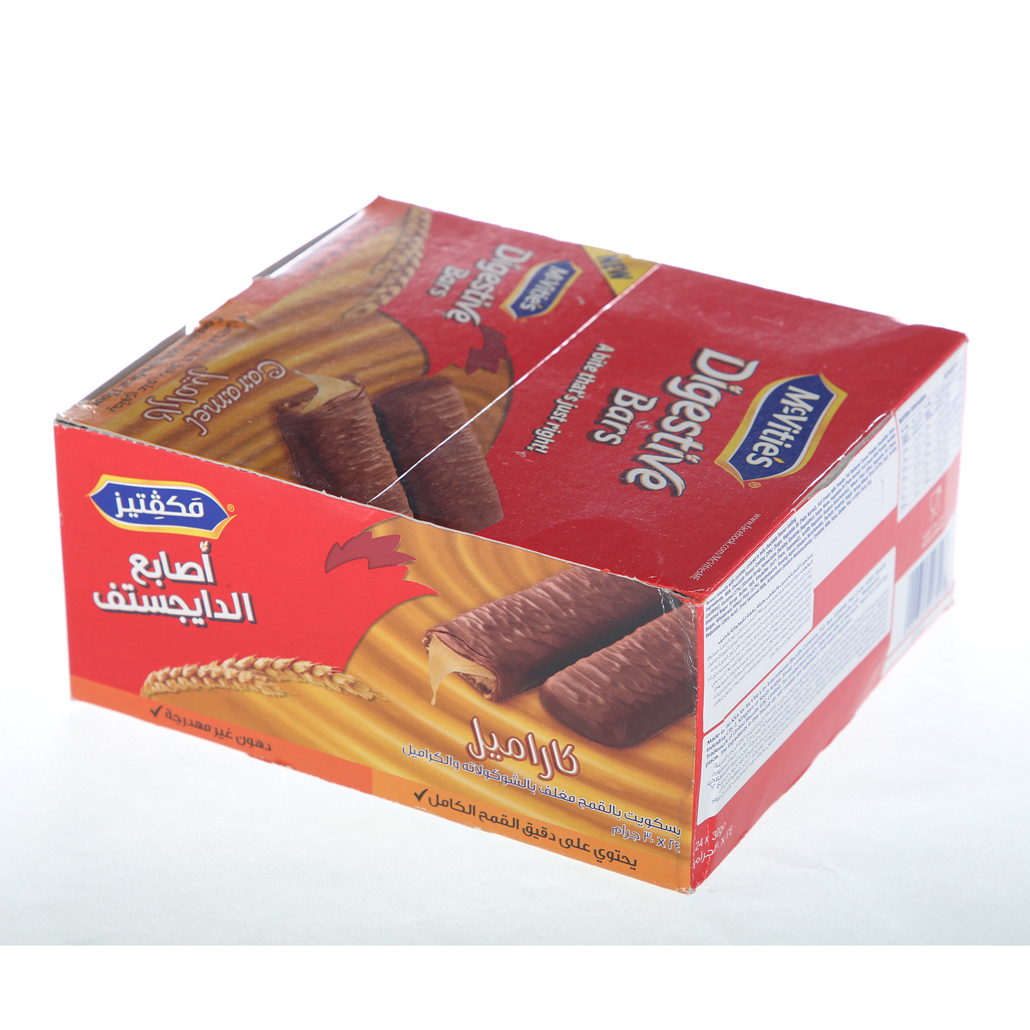 Mcvities Digestive Bar Caramel 30gm × 24'S