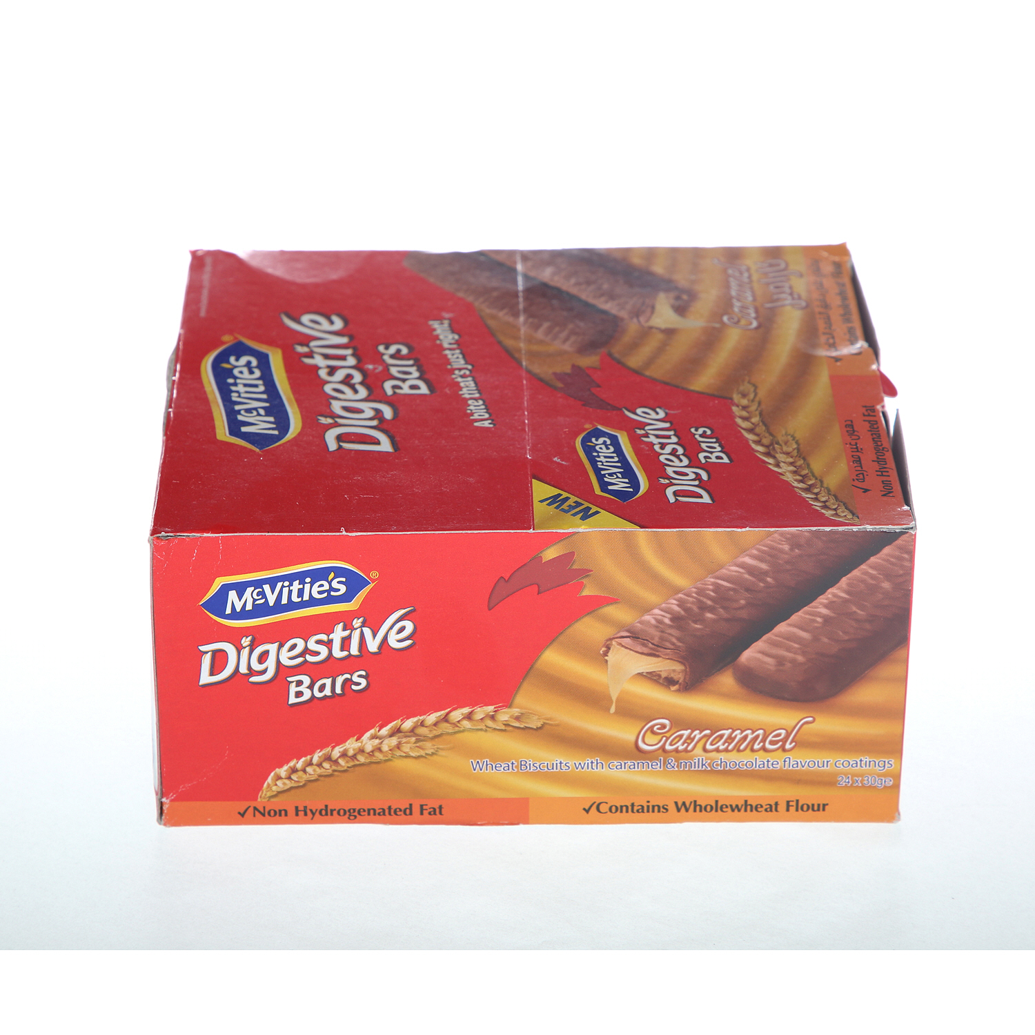 Mcvities Digestive Bar Caramel 30gm × 24'S