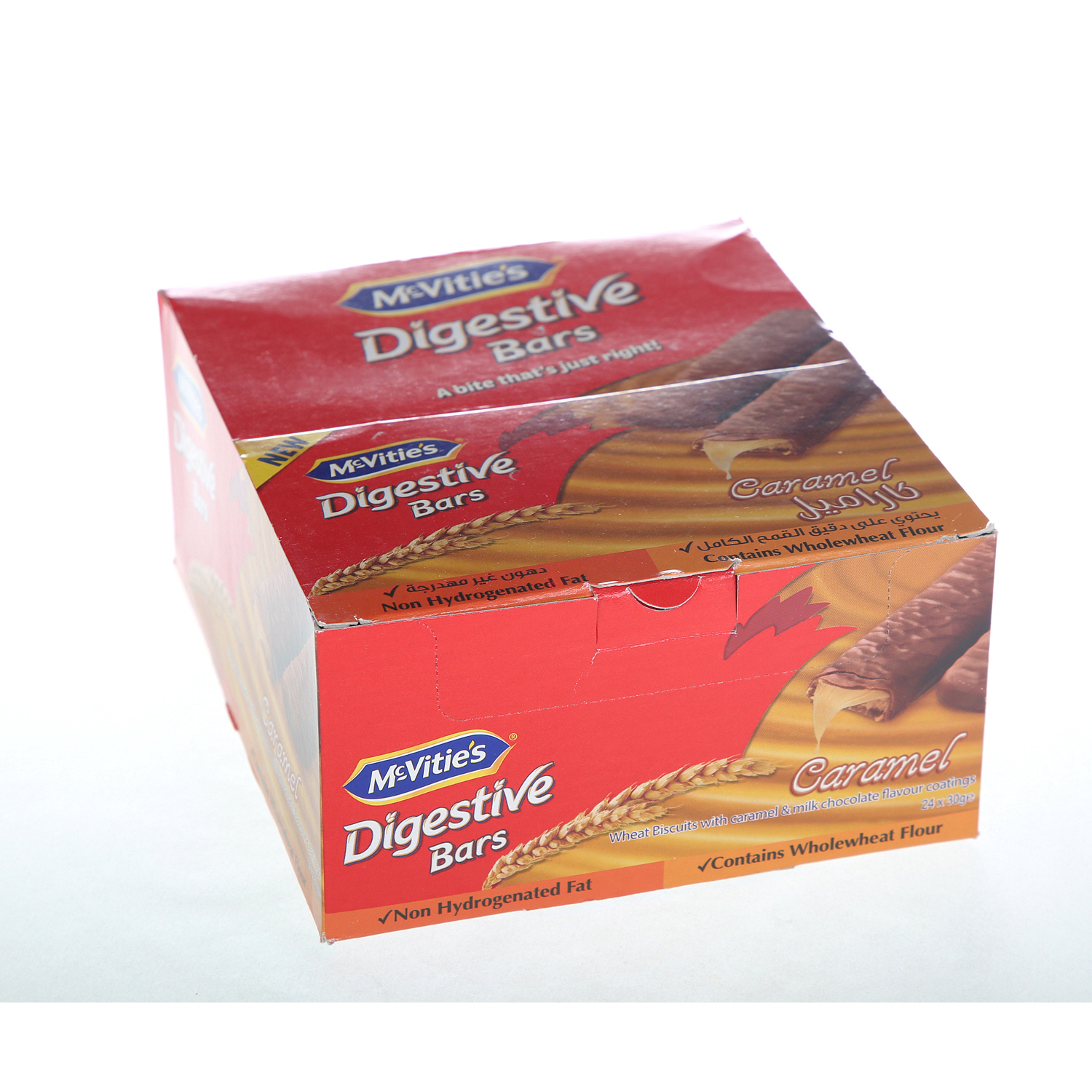 Mcvities Digestive Bar Caramel 30gm × 24'S