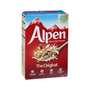 Alpen Muesli Breakfast Cereal 375 g