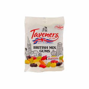 Taveners British Mix Gums 165gm