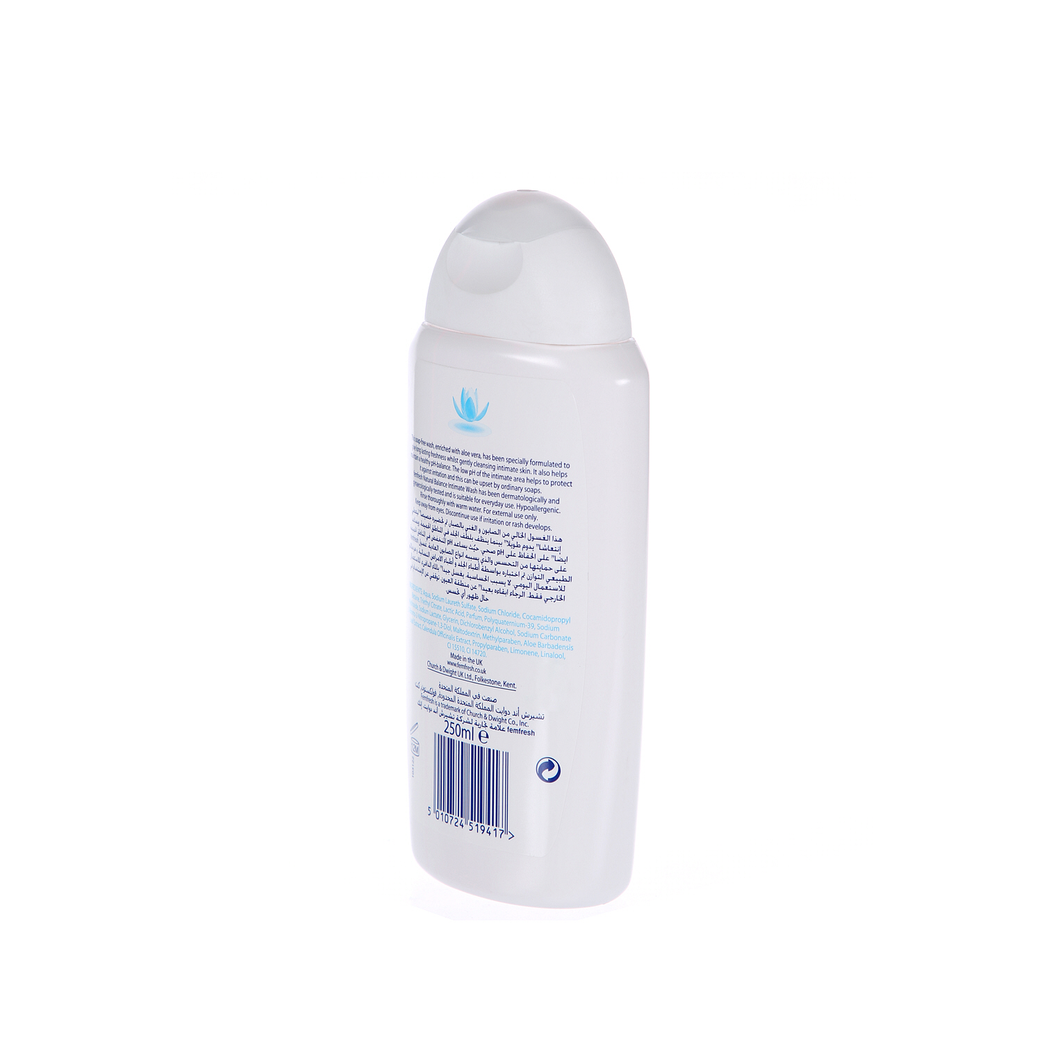 Femfresh Natural Balance Intimate Wash Clear 250 ml