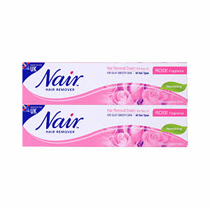 Nair Hair Remover Rose Tube 110Ml 2+1Free