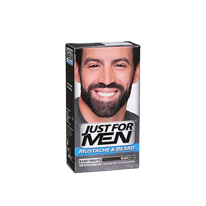 Just For Men Mustache & Beard Color Gel Black 28.4gm