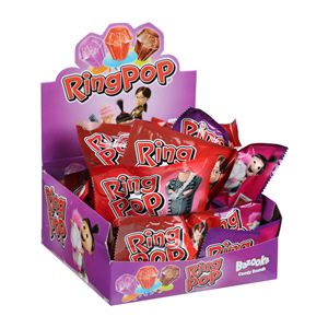 Bazooka Ring Pop Strawberry Cola Candy 10gm | Sharjah Co-operative Society