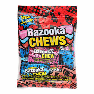 Bazooka Mini Chews Bar Soft Candy 120 g