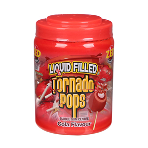 Zed Tornado Cola Lollipop 33.25gm