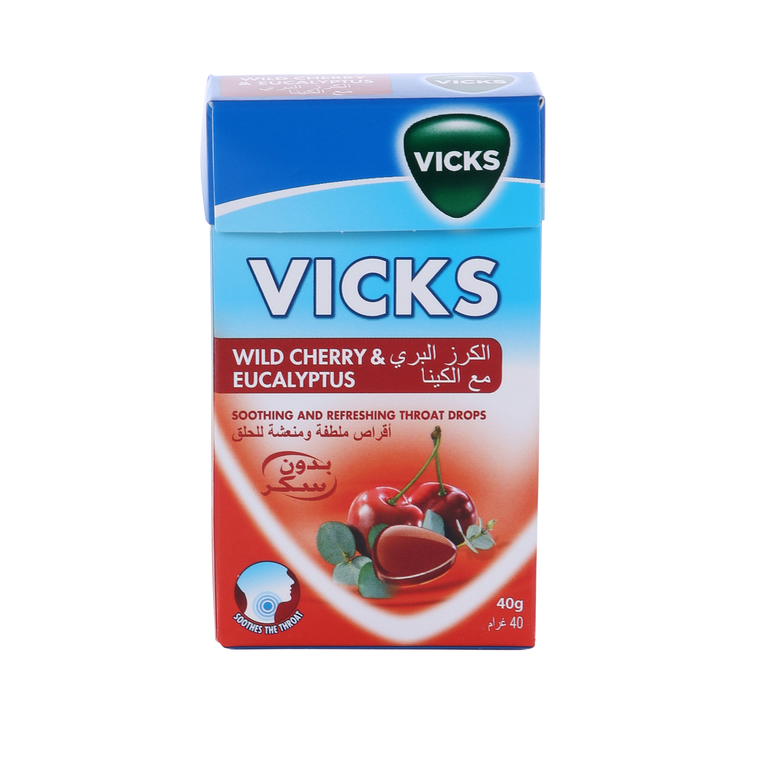 Vicks C Drops Cherry 40gm