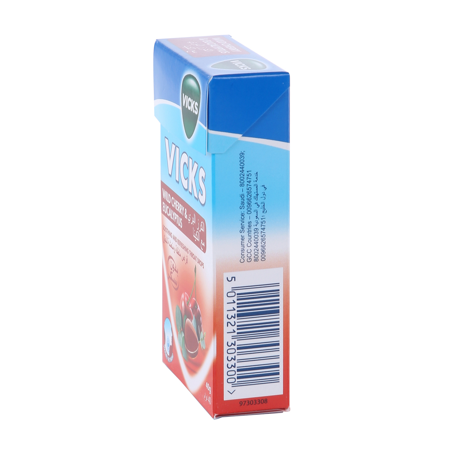 Vicks C Drops Cherry 40gm