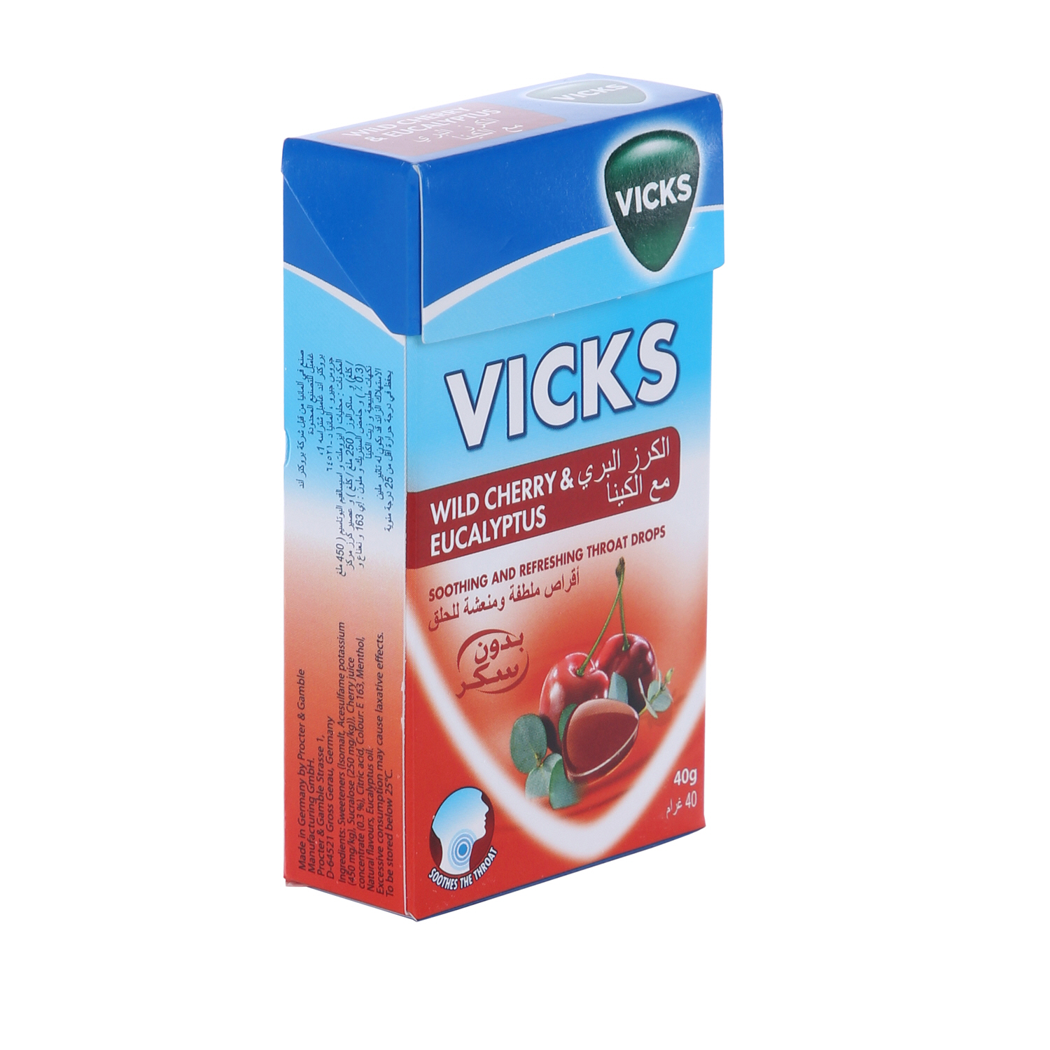 Vicks C Drops Cherry 40gm
