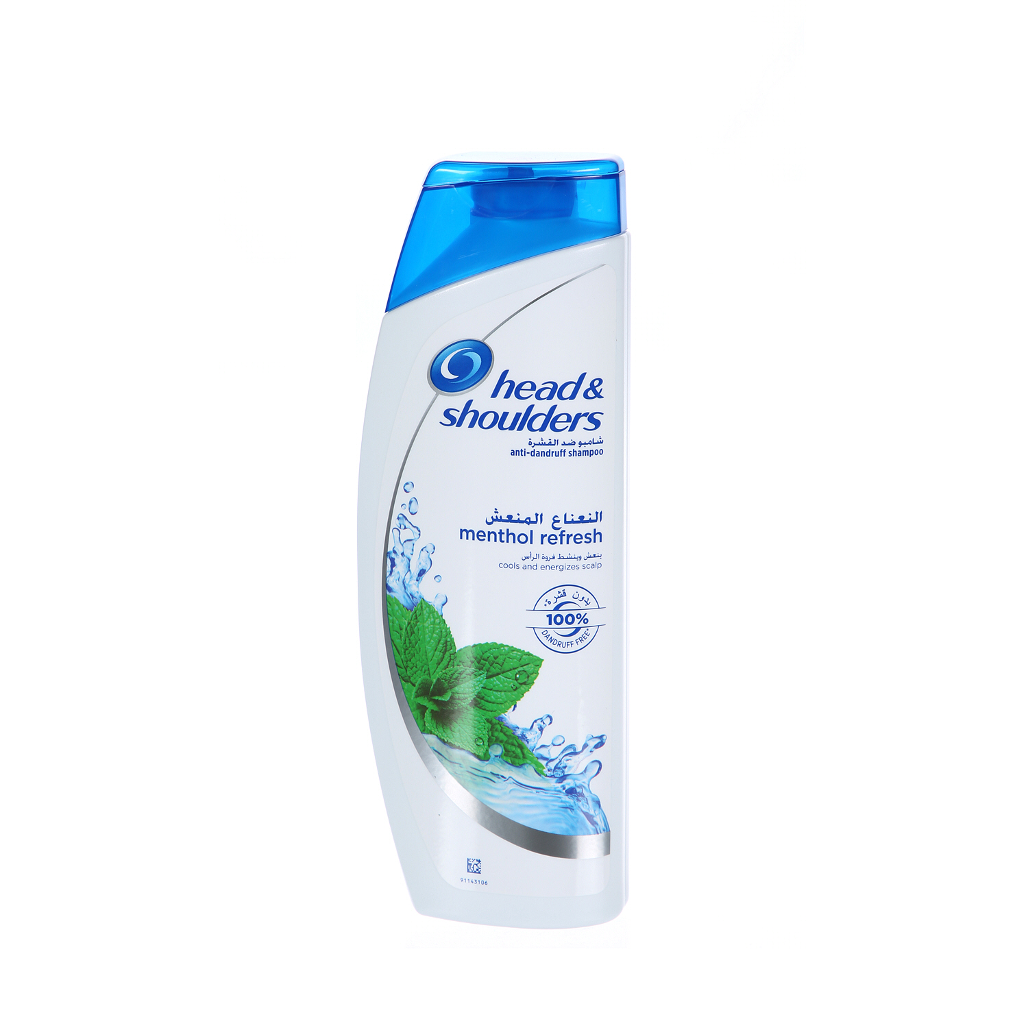 Head & Shoulders Menthol Refresh Anti-Dandruff Shampoo for Itchy Scalp 400 ml