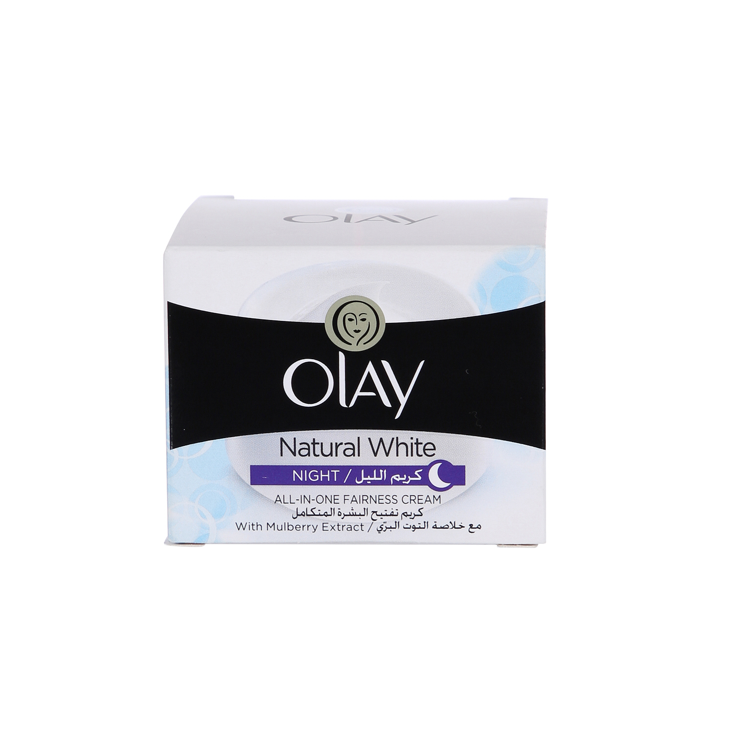 Olay Natural White Night Face Cream Apple 50gm