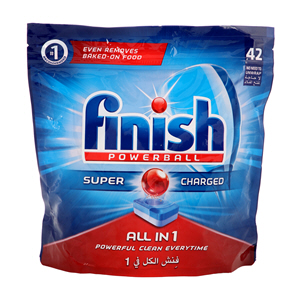 Finish All In 1 Powerball Regular 42 Pack