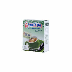 Sweet N Low Stevia Sachets 50Sachets