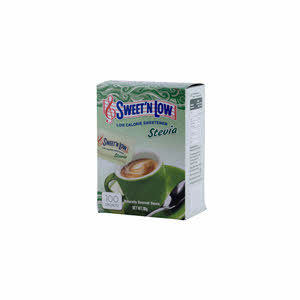 Sweet N Low Stevia Sachets 100Sachets