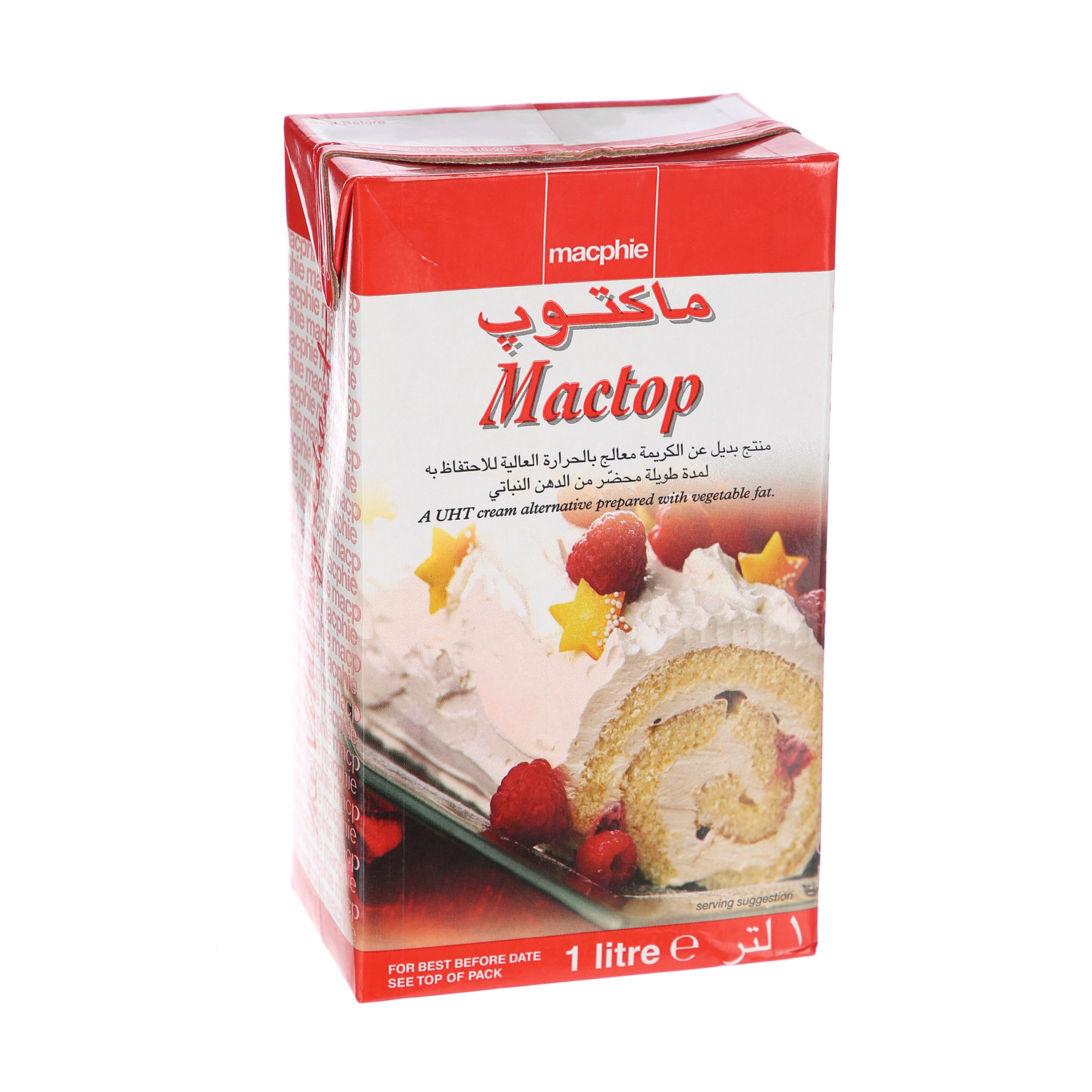 Mactop Whipping Cream Full Fat 1 L