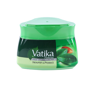 Dabur Vatika Hair Styling Cream Nourish & Protect Henna Almond & Aloe vera 210ml