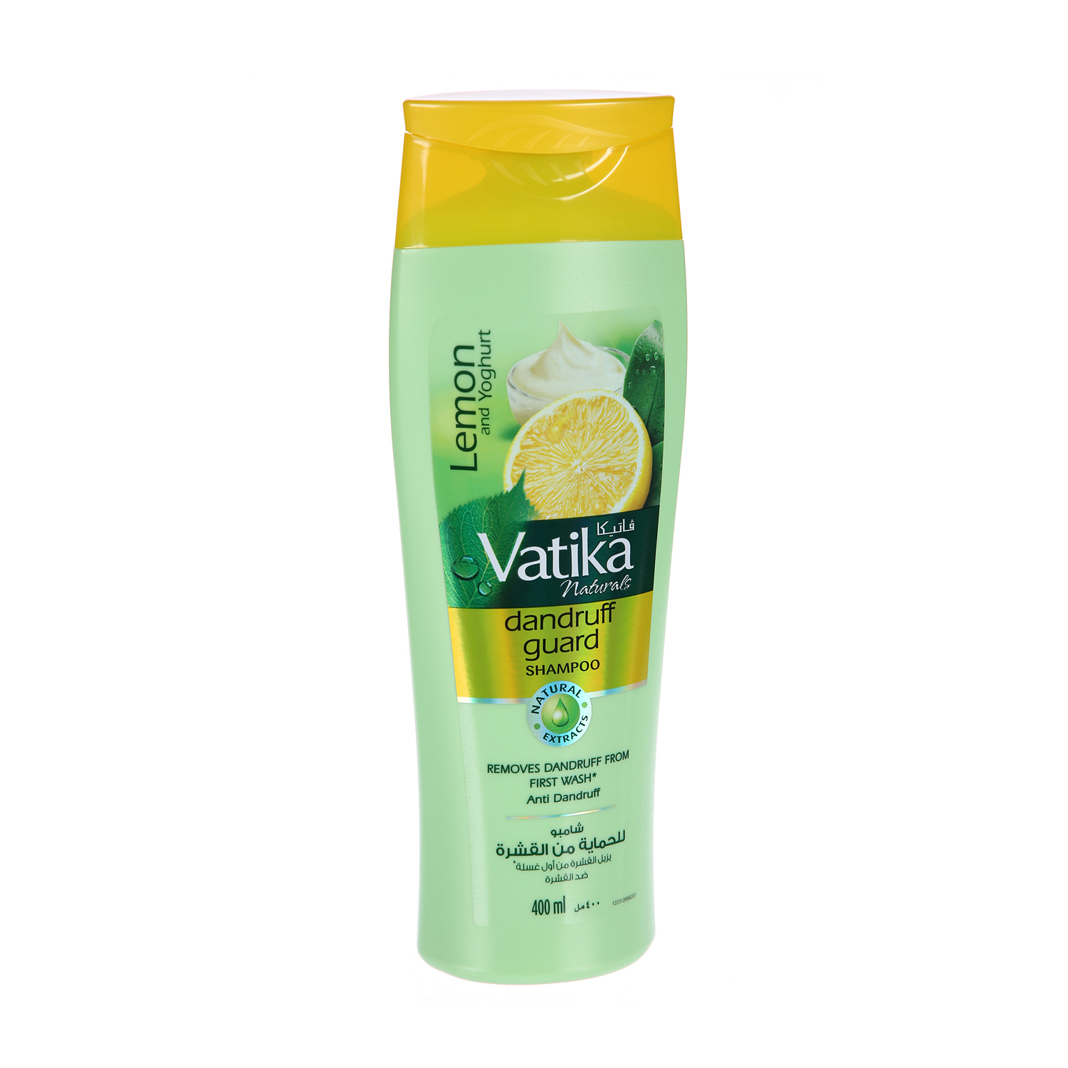 Dabur Vatika Shampoo Dandruff Lemon & Yoghurt 400ml