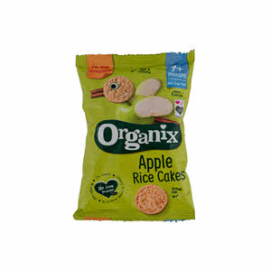 Organix Apple Rice Cakes 50gm