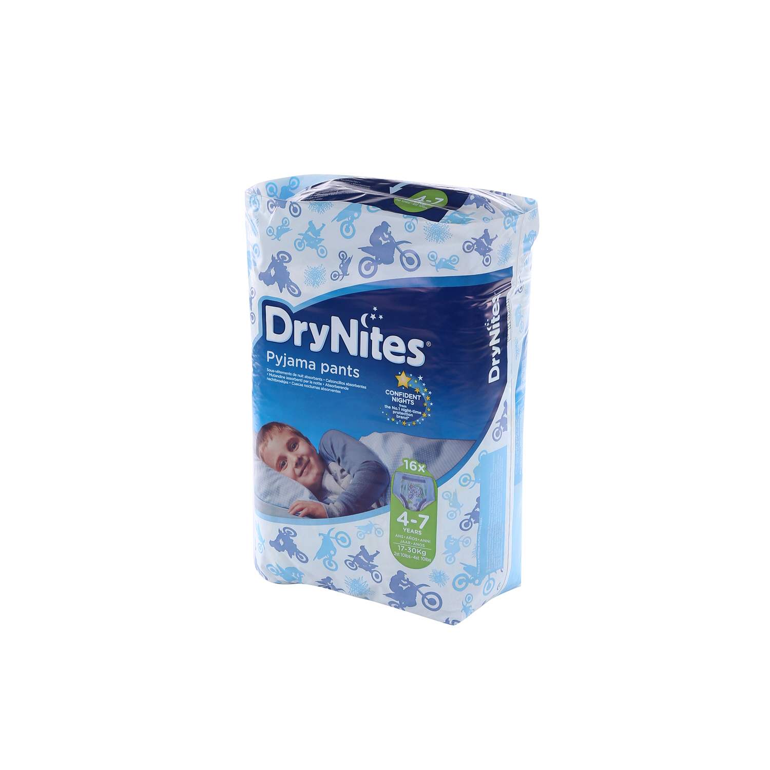 Huggies Drynites 4 To 7 Years Jumbo Boy 16 Pack