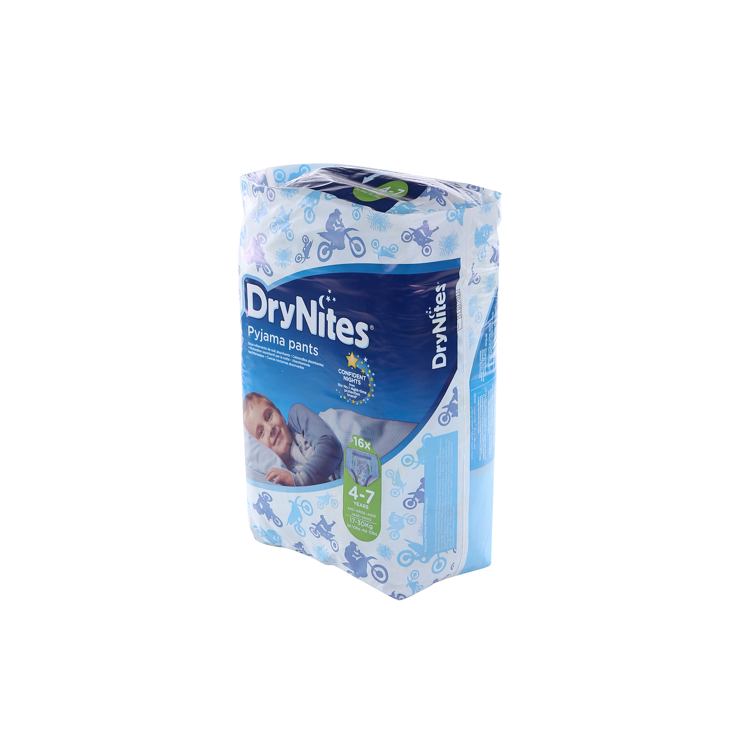 Huggies Drynites 4 To 7 Years Jumbo Boy 16 Pack