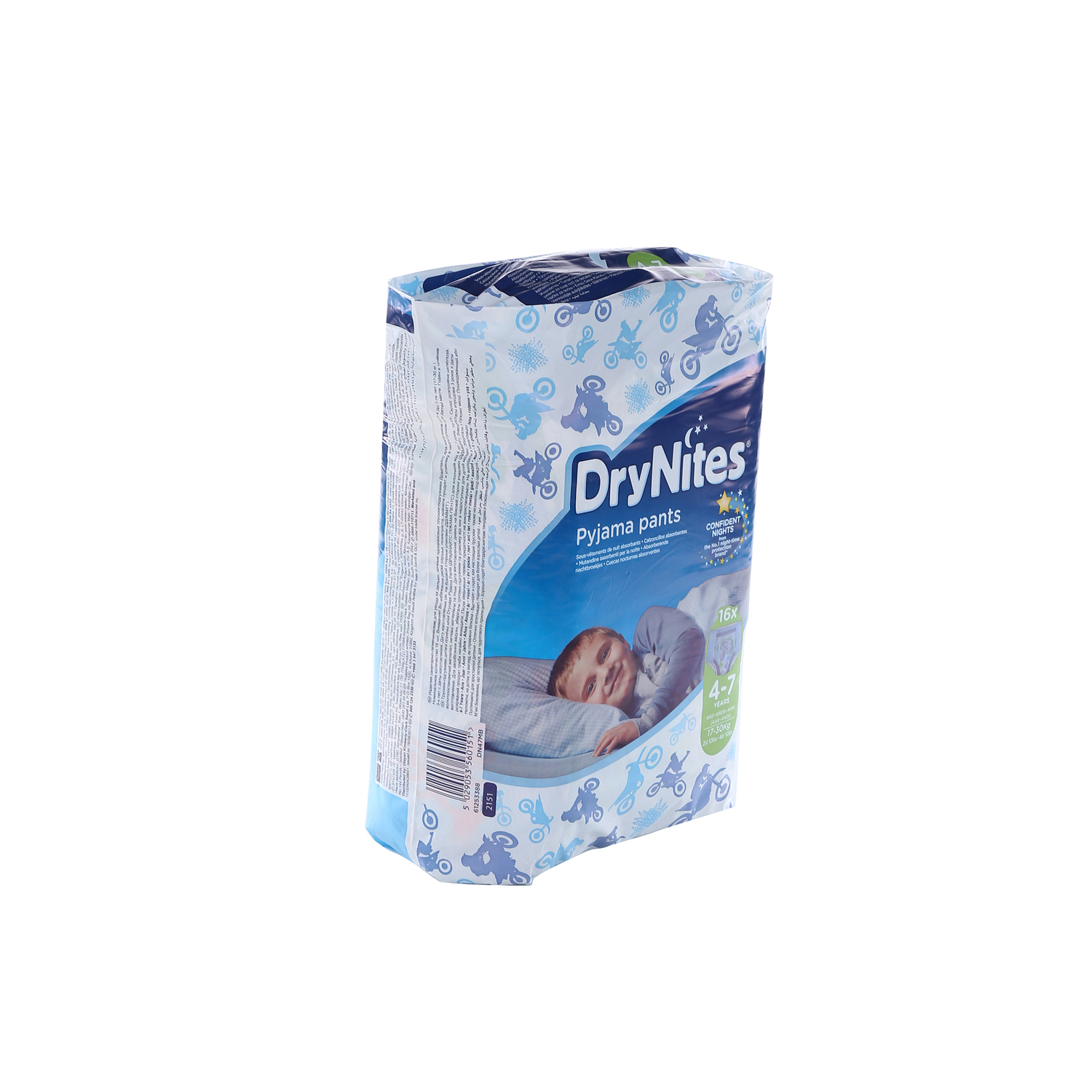 Huggies Drynites 4 To 7 Years Jumbo Boy 16 Pack