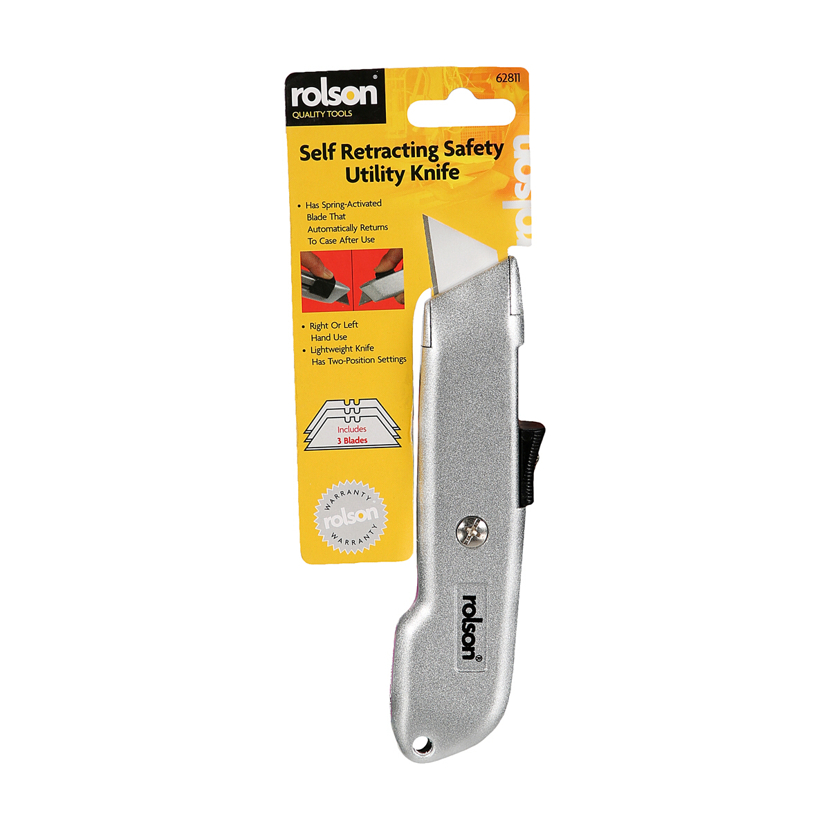 Rolson Self Retracting Utility Knife | Sharjah Co-operative Society