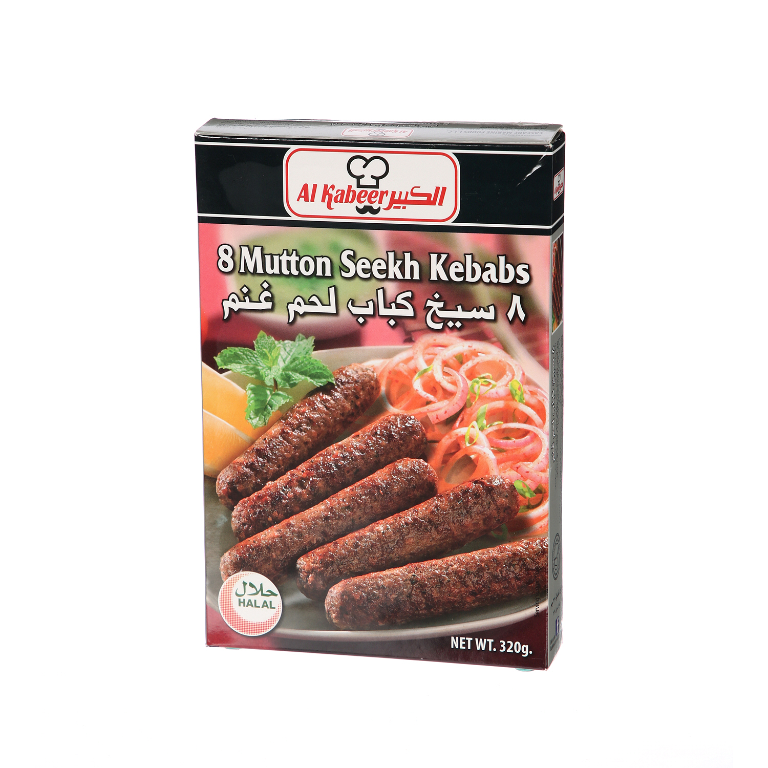 Al Kabeer Kebab Mutton Seekh 320 g