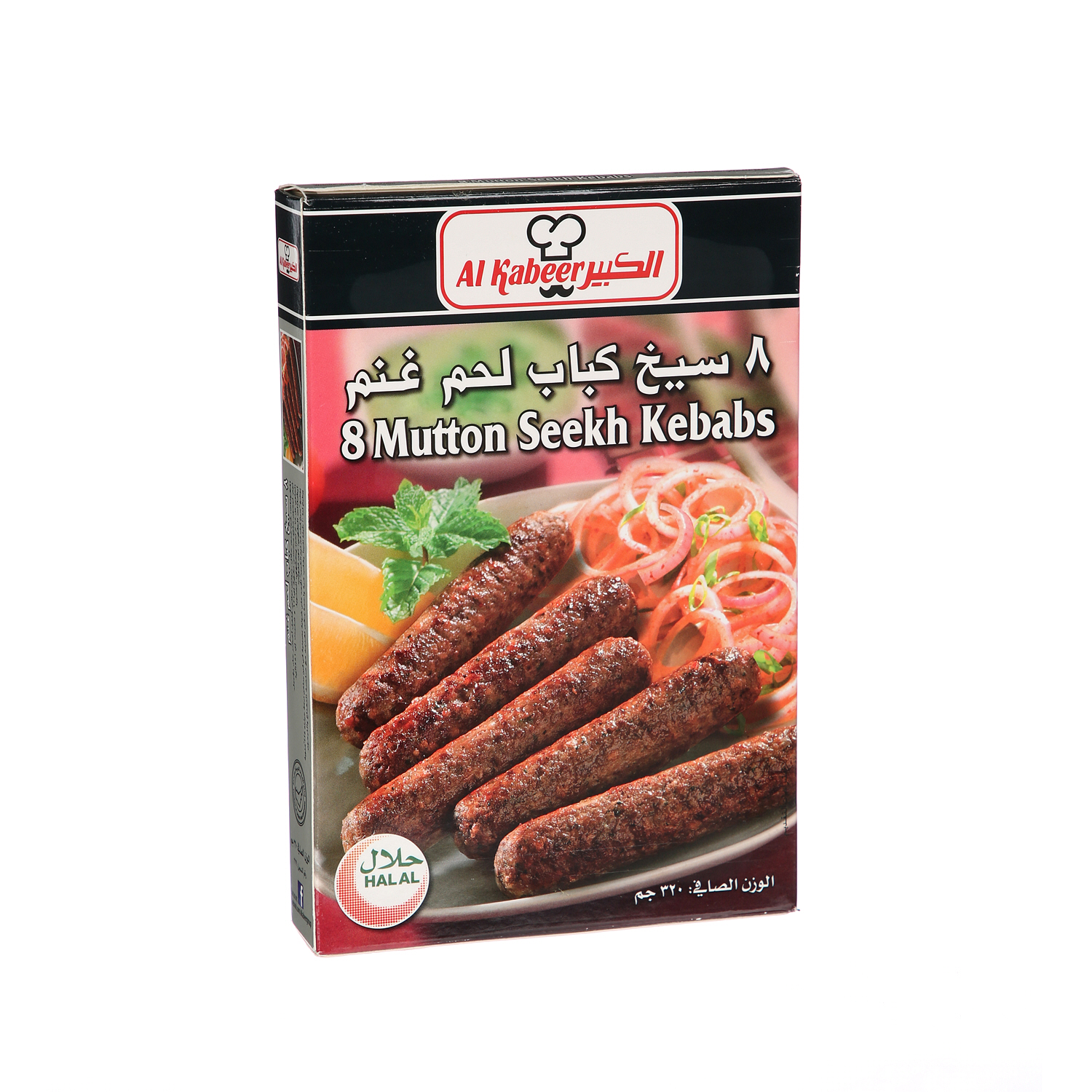 Al Kabeer Kebab Mutton Seekh 320 g