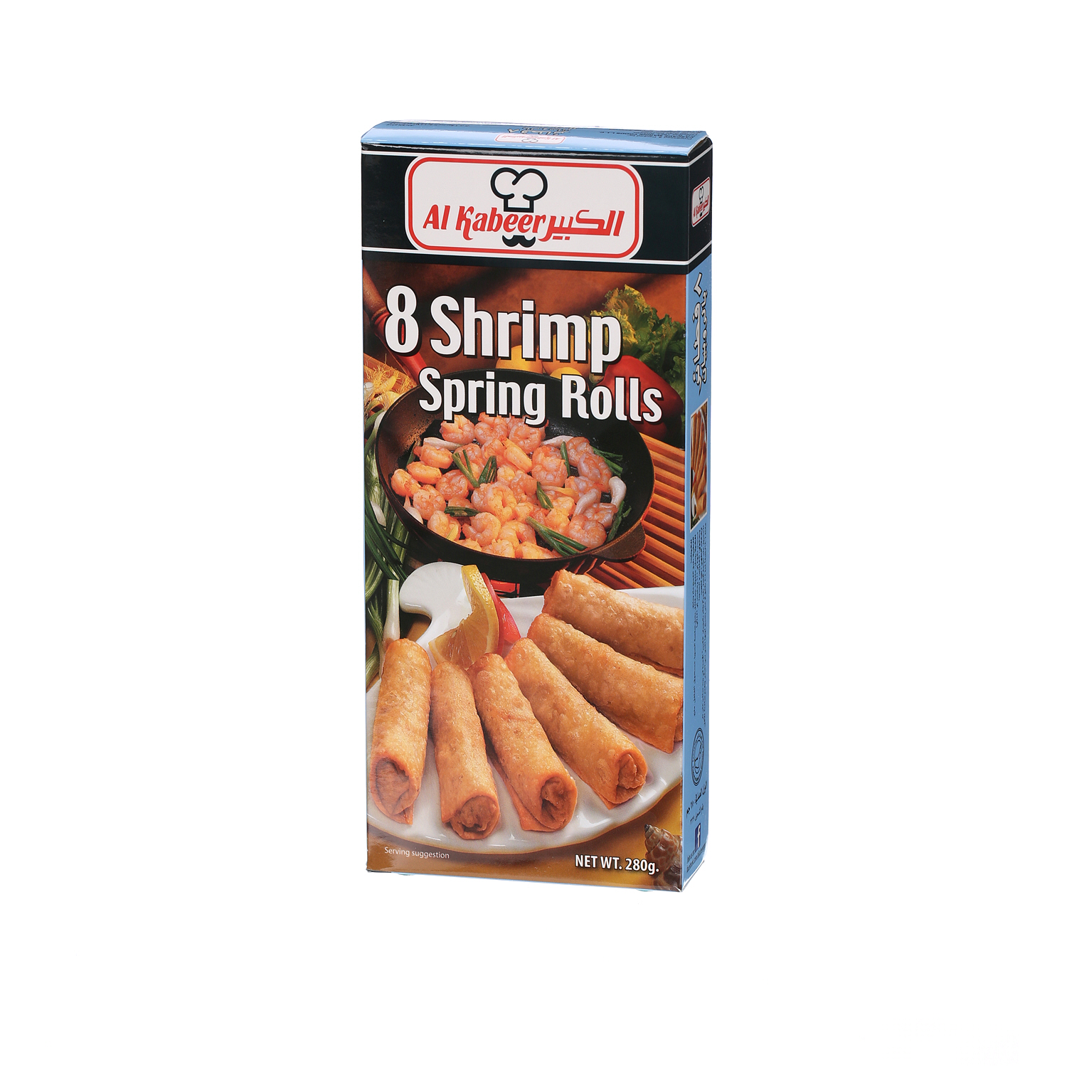 Al Kabeer Shrimps Spring Roll 240 g