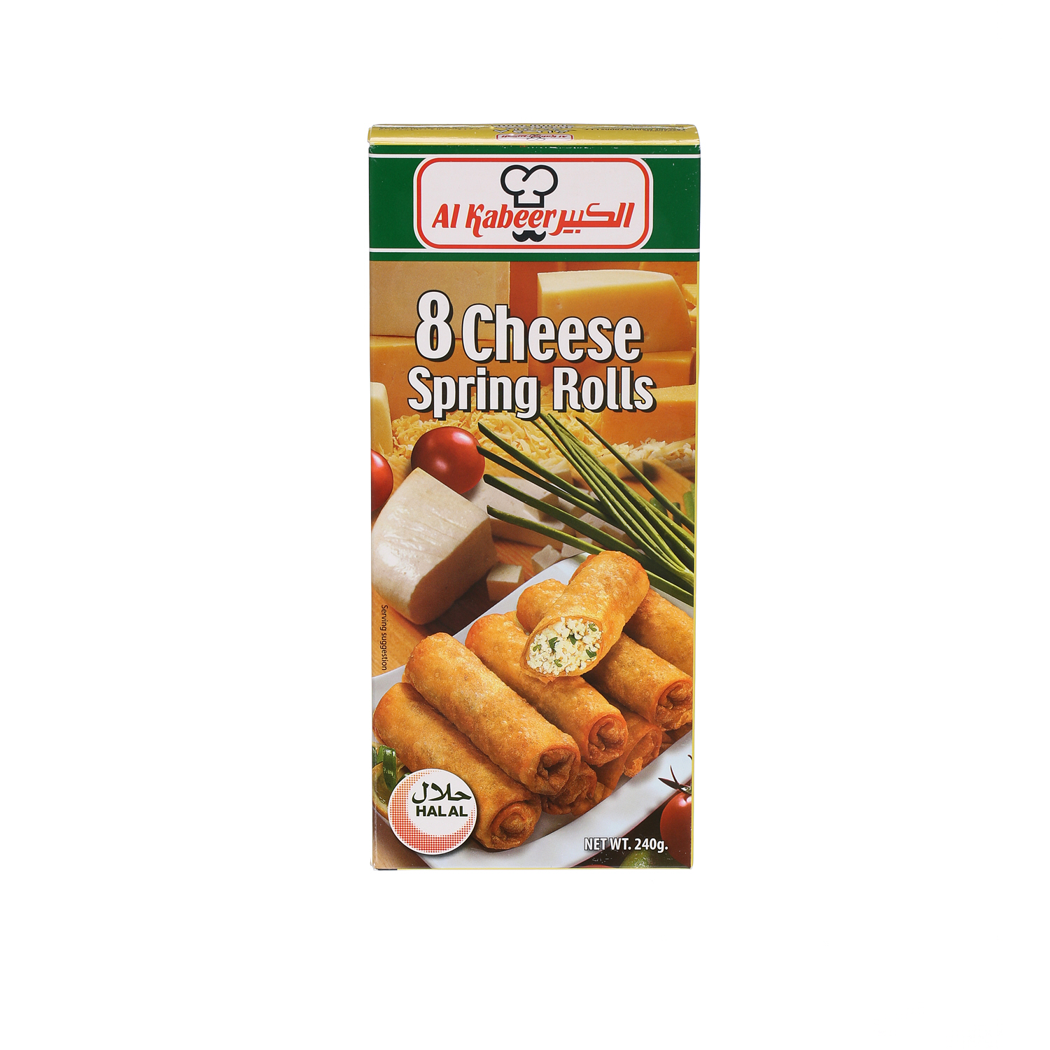 Al Kabeer Cheese Spring Rolls 240 g