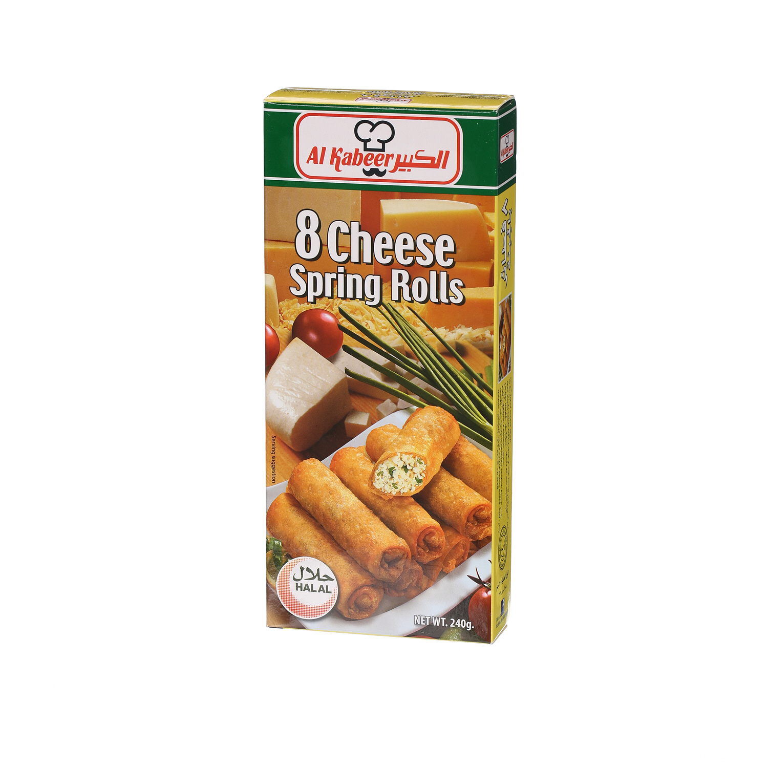 Al Kabeer Cheese Spring Rolls 240 g