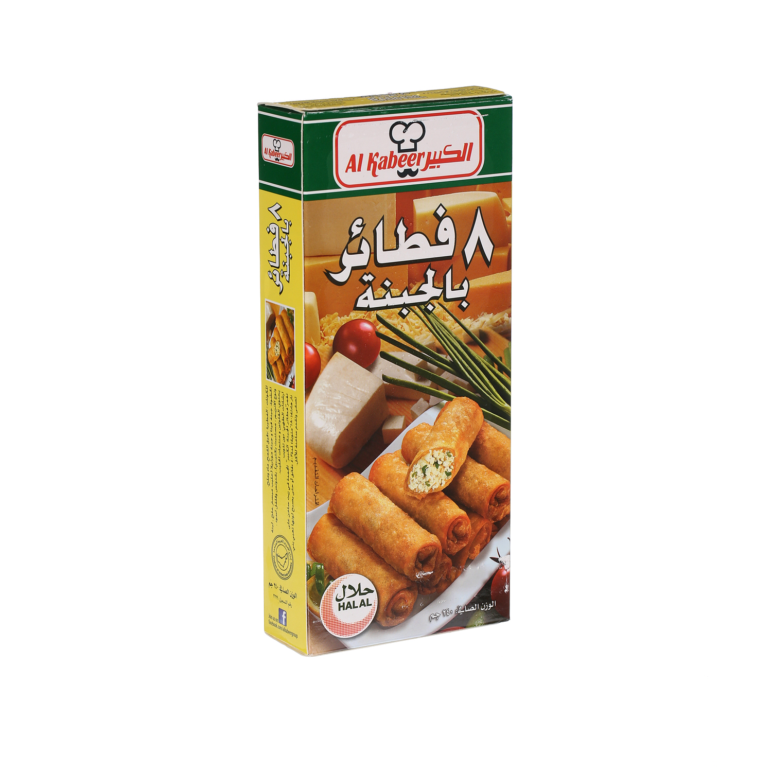 Al Kabeer Cheese Spring Rolls 240 g